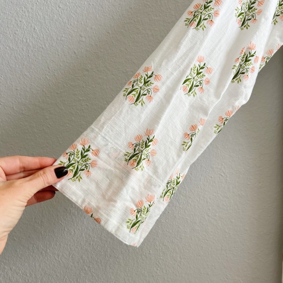 Women's Dessous Loungewear Fair Trade Goldie Block Print Tunic - Picture 8 of 9